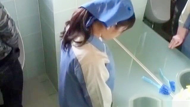 Jav Toilet Temptation - Asian Cleaning Fantasy Gone Wrong (Part 4)