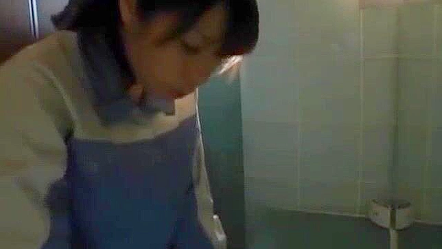 Jav Toilet Temptation - Asian Cleaning Fantasy Gone Wrong (Part 4)