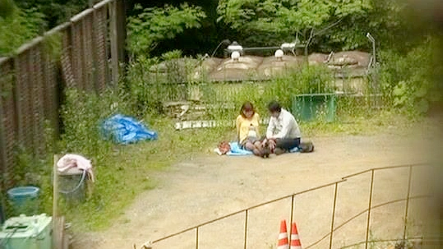 Jav Couple's Outdoor Sexcapade with Intense Penetration and Sweet Release