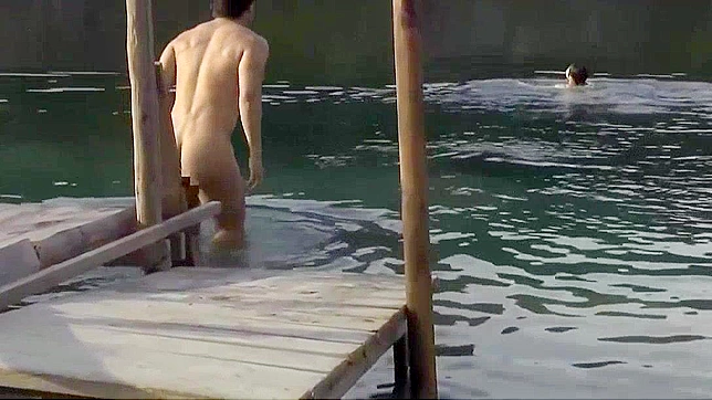 Jav Porn ~ Fucking on Empty Pier at Dusk with Stunning Sunset Views