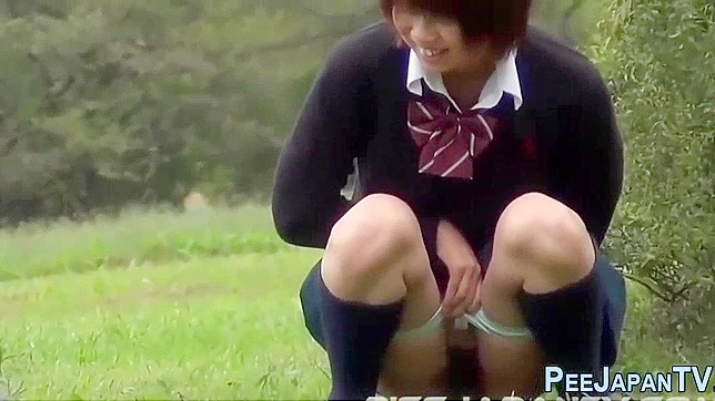 Japanese Piss Fetish Video ~ Piss Park Sexual Adventures