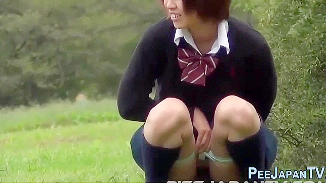 Japanese Piss Fetish Video ~ Piss Park Sexual Adventures