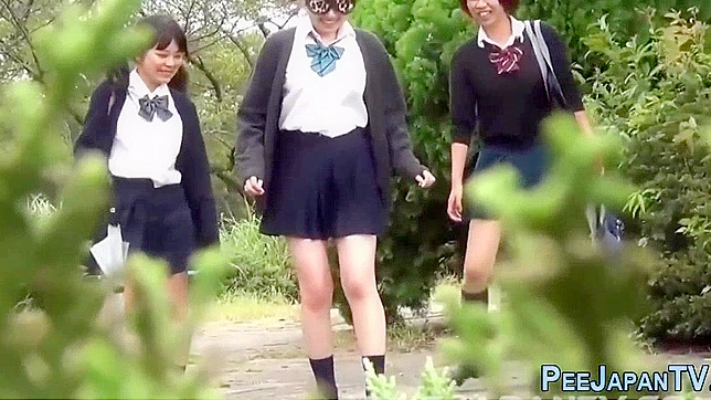 Japanese Piss Fetish Video ~ Piss Park Sexual Adventures