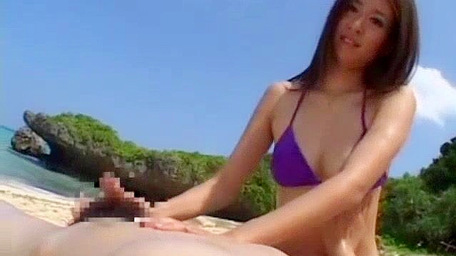 Hottest Japanese Chick Hibiki Otsuki in Best Cumshot Beach JAV Video