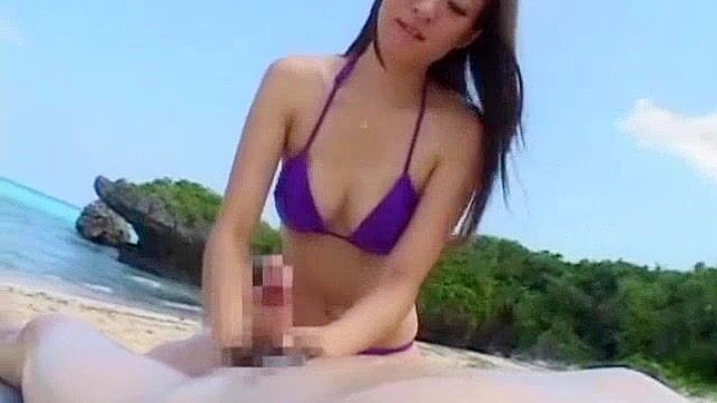 Hottest Japanese Chick Hibiki Otsuki in Best Cumshot Beach JAV Video