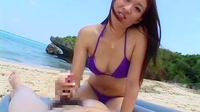 Hottest Japanese Chick Hibiki Otsuki in Best Cumshot Beach JAV Video