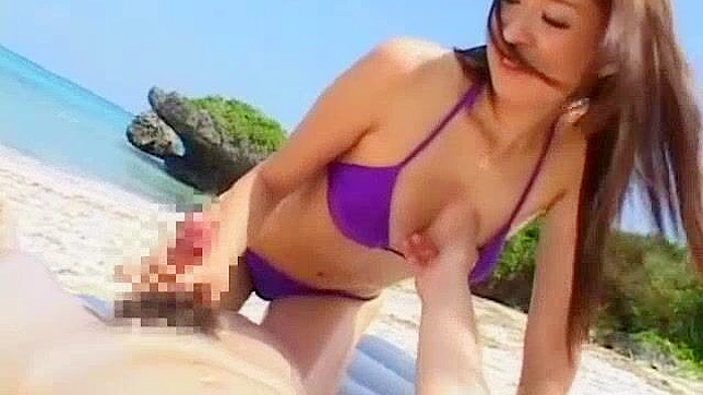Hottest Japanese Chick Hibiki Otsuki in Best Cumshot Beach JAV Video