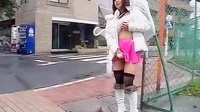 Amazing Jap slut Shion Natsume in Crazy Outdoor, Dildos / Toys JAV movie