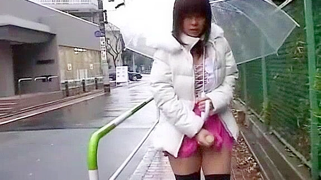 Amazing Jap slut Shion Natsume in Crazy Outdoor, Dildos / Toys JAV movie