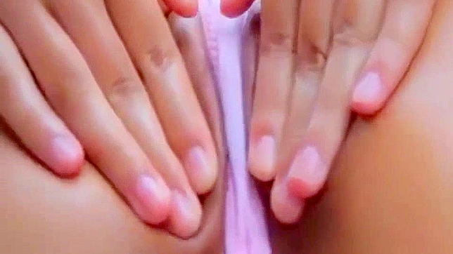 Jav Masturbation Scene ~ Adorable Japanese Girl Pleasures Herself Outdoors