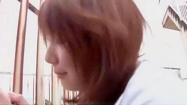 Japanese slut Yua Kisaki in Horny Fingering, Outdoor JAV video