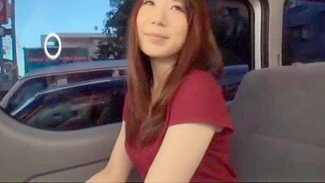 Jav Model Masako Miyane Has Hardcore Sex in Car Backseat