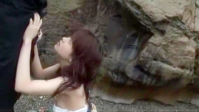 Hottest Japanese Whore Manami Amamiya in Incredible Outdoor Cumshots JAV Clip