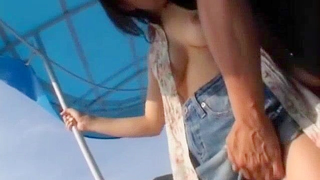 Japanese Hottie An Mashiro in Crazy Big Tits, Public JAV video