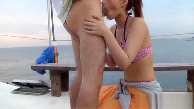 Jav Amateur Sucks Cock Outdoors - Japanese Model's Hot Sexual Escapade