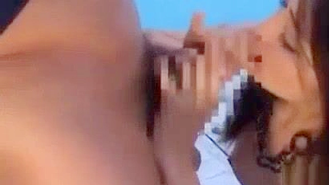 Japanese Couple Fucks Bare in Public Under the Sun ~ Jav Porn Video