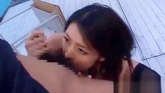 Japanese Couple Fucks Bare in Public Under the Sun ~ Jav Porn Video