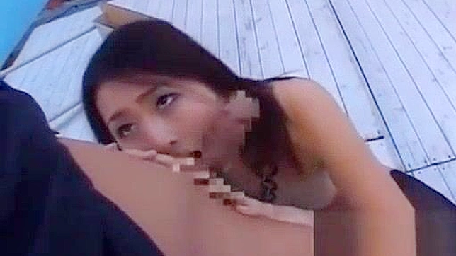 Japanese Couple Fucks Bare in Public Under the Sun ~ Jav Porn Video