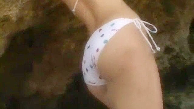 Japanese Pornstar Kaho Kasumi's Exotic Big Tits in Outdoor JAV Scene