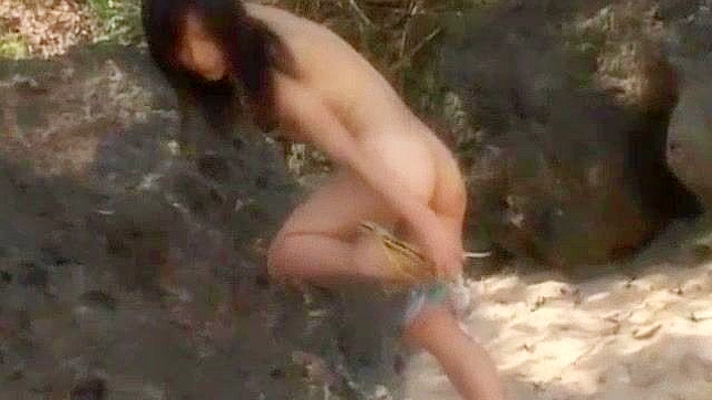 Japanese Pornstar Kaho Kasumi's Exotic Big Tits in Outdoor JAV Scene