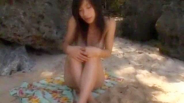 Japanese Pornstar Kaho Kasumi's Exotic Big Tits in Outdoor JAV Scene