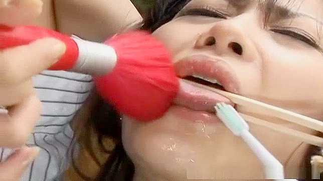 Japanese Beauty Hogtied Outdoors with Toy Play - Exclusive JAV Clip!