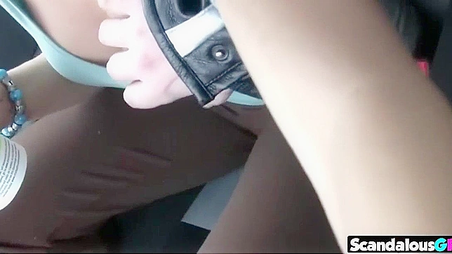 Jav Couple Fashing Tits and Cock in Car ~ Steamy Autoerotic Action!