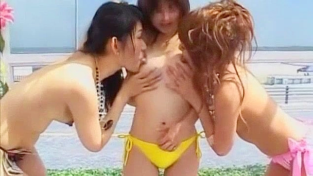 Watch Exotic Japanese Girl in Horny Cunnilingus ~ Rezubian JAV Clip