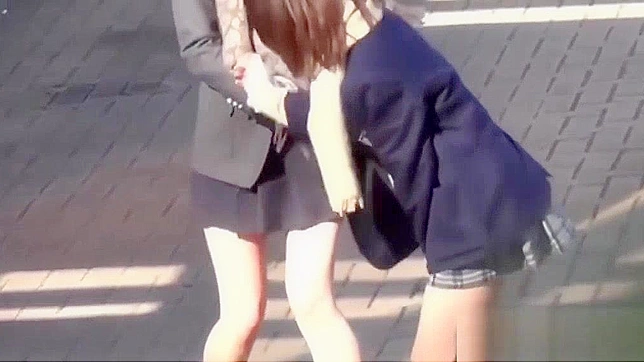 JAV HD ~ Japanese Teenagers Peeing - Extreme Wetting in Public