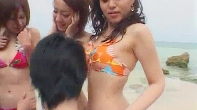 Japanese Girls Executing Extreme Group Sex in Outdoor JAV Video