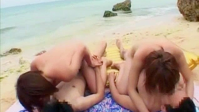 Japanese Girls Executing Extreme Group Sex in Outdoor JAV Video