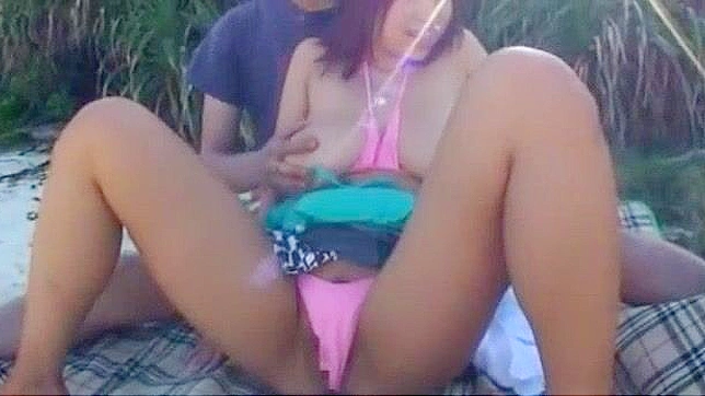 Jav whore Neiro Suzuka in Horny Outdoor JAV Scene