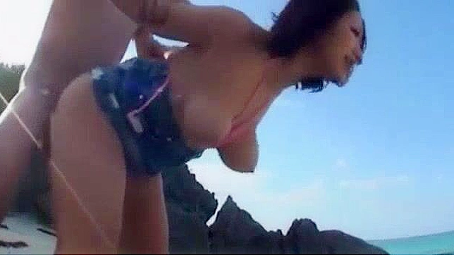 Jav whore Neiro Suzuka in Horny Outdoor JAV Scene