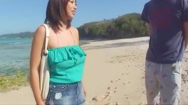 Jav whore Neiro Suzuka in Horny Outdoor JAV Scene