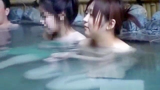 Jav Sexy Babes in Hot Bathing Scene ~ Japanese Porn with Hot Asians