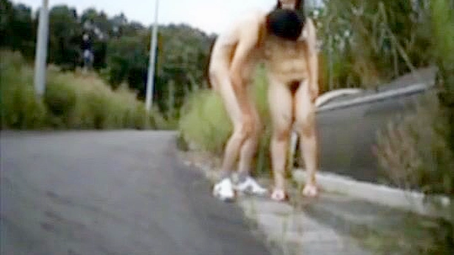 Jap Couples Go Wild Outdoors - Uncensored Fucking in Nature