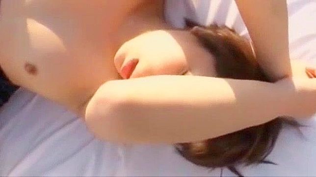 Japanese Model Nana Katagiri in Crazy Outdoor Small Tits JAV Clip