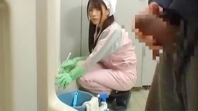 Japanese Bathroom Attendant in Naughty Encounter - Part 4 ~ Asian Porn Video