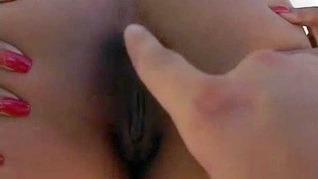 Jav Porn ~ Lyla Lei Pounded from Behind Outdoors, Jav Idol Sex Video