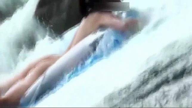 Hot Japanese Porn ~ Water Play, Drinking, & Peeing in Secret River