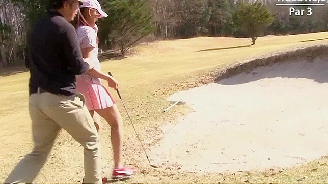 Japanese Beauties Gone Wild in Caribbean Golf Cup - Scene 2