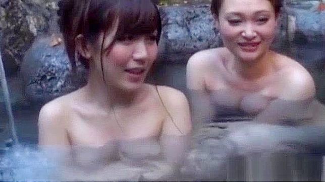 Jav Porn ~ Naughty Asian Teens Teasing One Horny Guy in the Bath