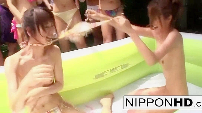 Japanese Bikini Babes Wrestling Match - Uncensored Jav Video