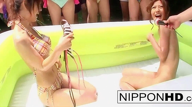 Japanese Bikini Babes Wrestling Match - Uncensored Jav Video