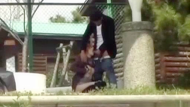 Jav Hottie Gets Nailed in Public ~ Japanese Outdoor Sex