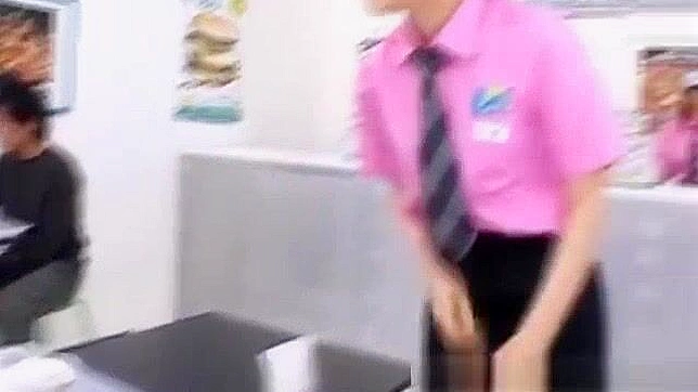 Jav Schoolgirl Gets Horny in Store - XXX Video