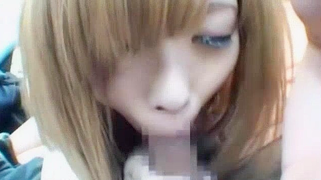 Japanese Pornstar Rina Kato's Best Blowjob in Public JAV Scene