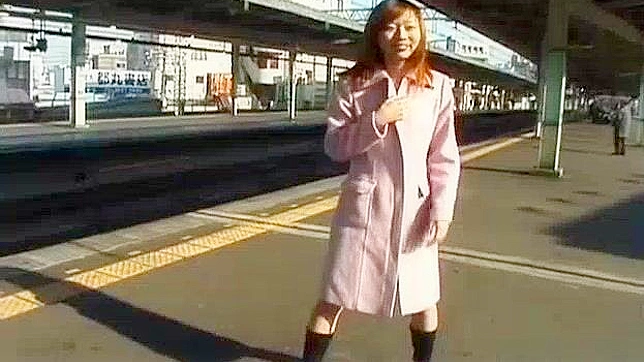 Japanese Teens Babes Flashing Pussy On Train Station Tokyo