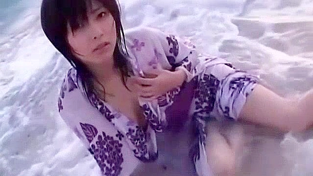 Japanese Model in Steamy Public JAV ~ Outdoor Fun at Its Best!