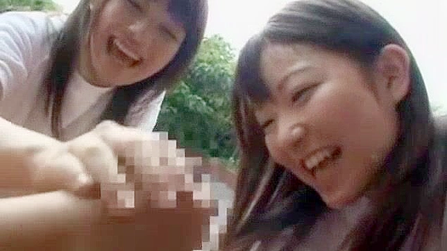 Japanese Slut's Crazy Blowjob in Outdoor JAV Video